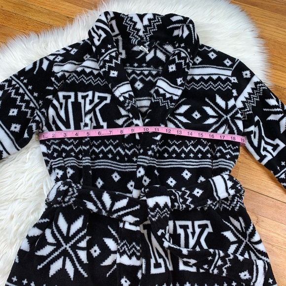 PINK Victoria Secret SOFT Cozy & Warm Robe w/ Belt - Picture 8 of 14